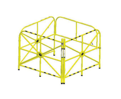 MSA XTIRPA™ Large Manhole Guard Integrated Mast Part# IN-2324