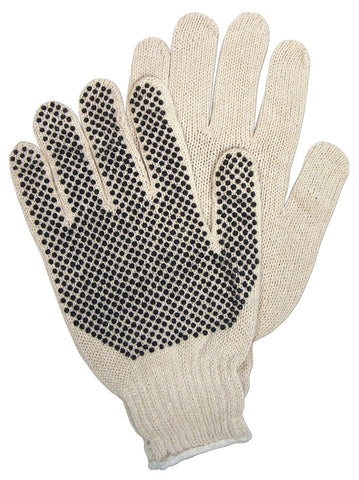 MCR Cotton String Knit Work Gloves - 7 Gauge Regular Weight - Box of 12