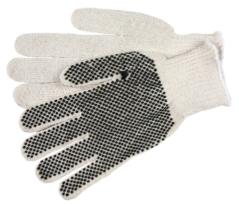 MCR Cotton String Knit Work Gloves - 7 Gauge Economy Weight String Knit - Box of 12