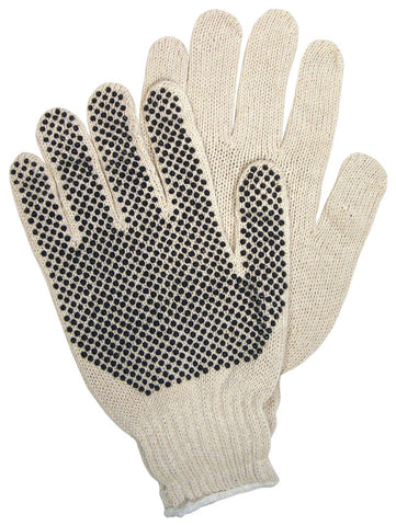 MCR Cotton String Knit Work Gloves - 7 Gauge Regular Weight String Knit - Box of 12
