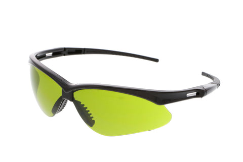 MCR Memphis MP1 Series Safety Glasses - Green Filter 2.0 Lens - Duramass Hard Coating - Box of 12 - Part# MP1120