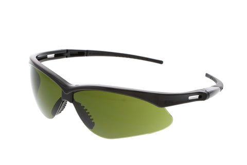 MCR Memphis MP1 Series Safety Glasses - Green Filter 3.0 Lens - Duramass Hard Coating - Box of 12 - Part# MP1130