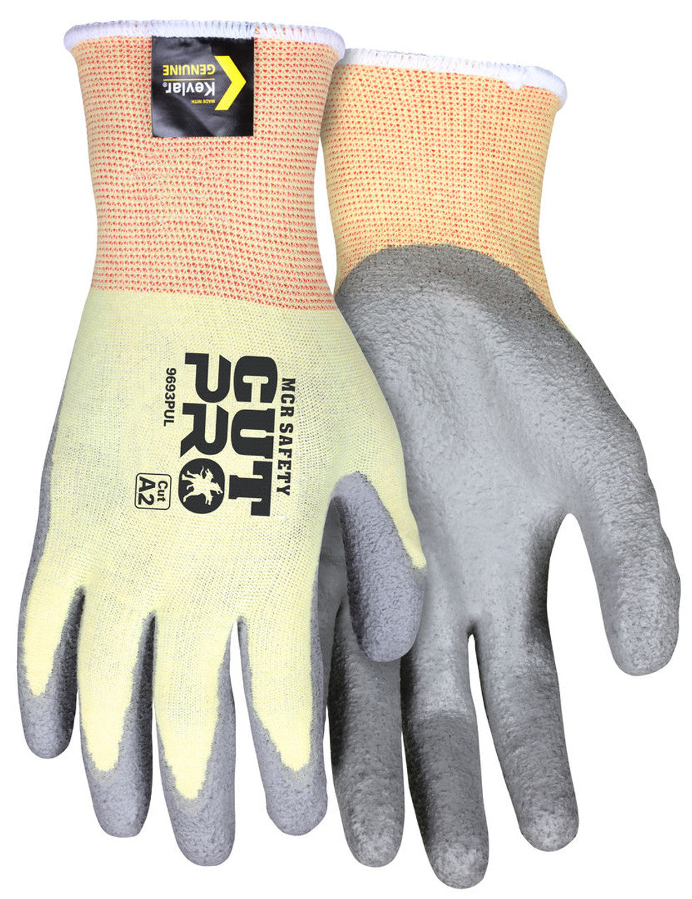 MCR Safety CutPro® - 15 Gauge Stretch DuPont™ Kevlar® Aramid Shell - Cut Resistant Work Gloves - Box of 12