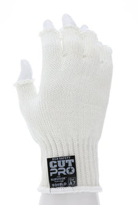 MCR Safety Survivor™ - 7 Gauge Cut Resistant Work Gloves - Light Weight, Cool and Ambidextrous - Fingerless Gloves