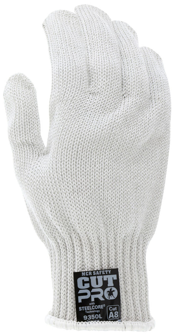 MCR Safety Steelcore® ll - 7 Gauge Regular Weight - Cut Resistant Work Gloves - Polyester Wrapped Stainless Steel - Ambidextrous Gloves