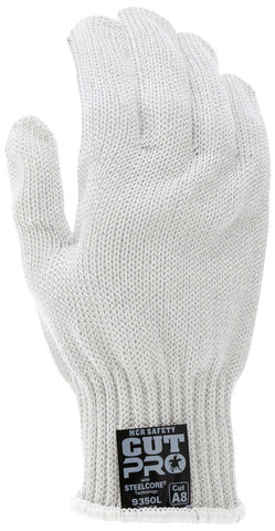 MCR Safety Steelcore® ll - 7 Gauge Regular Weight - Cut Resistant Work Gloves - Polyester Wrapped Stainless Steel - Ambidextrous Gloves
