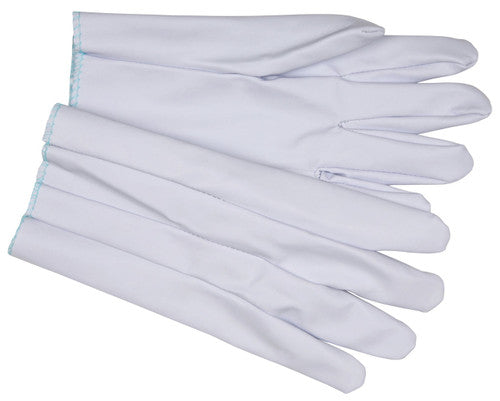 MCR Vinyl Laminated Work Gloves - Light Blue Garden Style - Interlock Lined - Box of 12