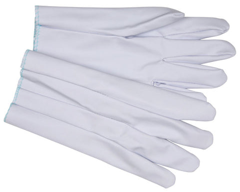 MCR Vinyl Laminated Work Gloves - Light Blue Garden Style - Interlock Lined - Box of 12