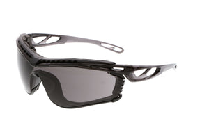 MCR Checklite® CL5 Series Safety Glasses - Gray Lens - U/V-AF Coating - Box of 12 - Part# CL512AF
