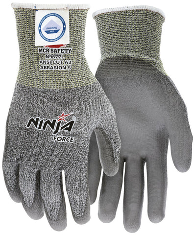 MCR Safety CutPro® - Ninja® Force Cut Resistant Work Gloves - 13-Gauge Dyneema® Diamond Technology - Box of 12