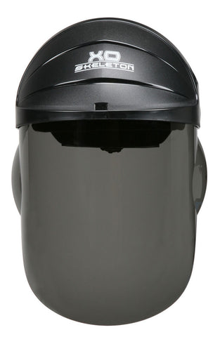 MCR "XO Skeleton" Headgear - Black 1 Piece Molded Head Gear - Available with Gray Face Shield - Part# 105