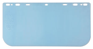 MCR Safety Face Shield - Universal Clear Impact Resistant PETG Material - 8 Inches x 16 Inches - .040 Inches Thick - Box of 25 Part# 181640
