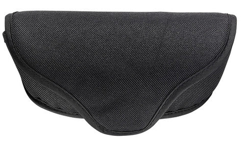 MCR Eyewear Safety Glasses Case - Polyester Nylon Material with Fold Over Flap - Hook and Loop Closure Holds Glasses Secure - Belt Loop on Back Keeps Glasses on Your Side - Part# 204