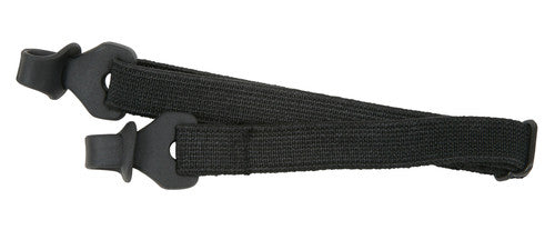 MCR Black Elastic Spoggle Strap - Rubber Tips Slip Over Eyewear Temples Part# 212