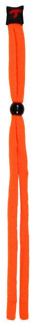 MCR Hi-Visibility Orange Eyeglass Cord / Lanyard Foam Insert Tips Slip Over Eyewear Temples Larger Ends Fit Wider Temples Slide Bead for Adjustability 29 Inch Relaxed Length Part# 221OR