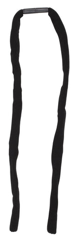 MCR Black Eyeglass Cord / Lanyard - Foam Insert Tips Slip Over Eyewear Temples - Break Away Design - Snaps Apart at Center - 26 Inch Relaxed Length Part# 222