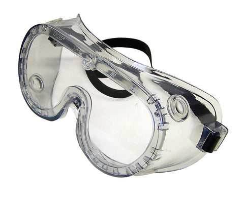 MCR The 22 Series Safety Goggles - Ventless - CL UV-AF - Rubber - Box of 36 Part# 2237R
