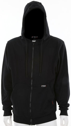 MCR Safety FR Gear - Black Flame Resistant (FR) Hooded Sweatshirt - 95% Cotton 5% Spandex