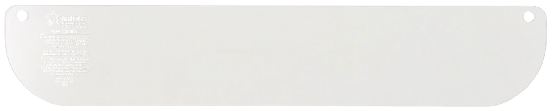 MCR Safety Face Shield - Universal Impact Resistant - Clear Polycarbonate Material - 3 Inches x 16 Inches - .040 Inches Thick - Box of 25 Part# 131640