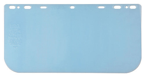 MCR Universal Safety Face Shield Replacement Window - Clear Impact Resistant PETG Material - 8 Inches x 15.5 Inches .042 Inches in Thickness - Box of 50 Part# 486500