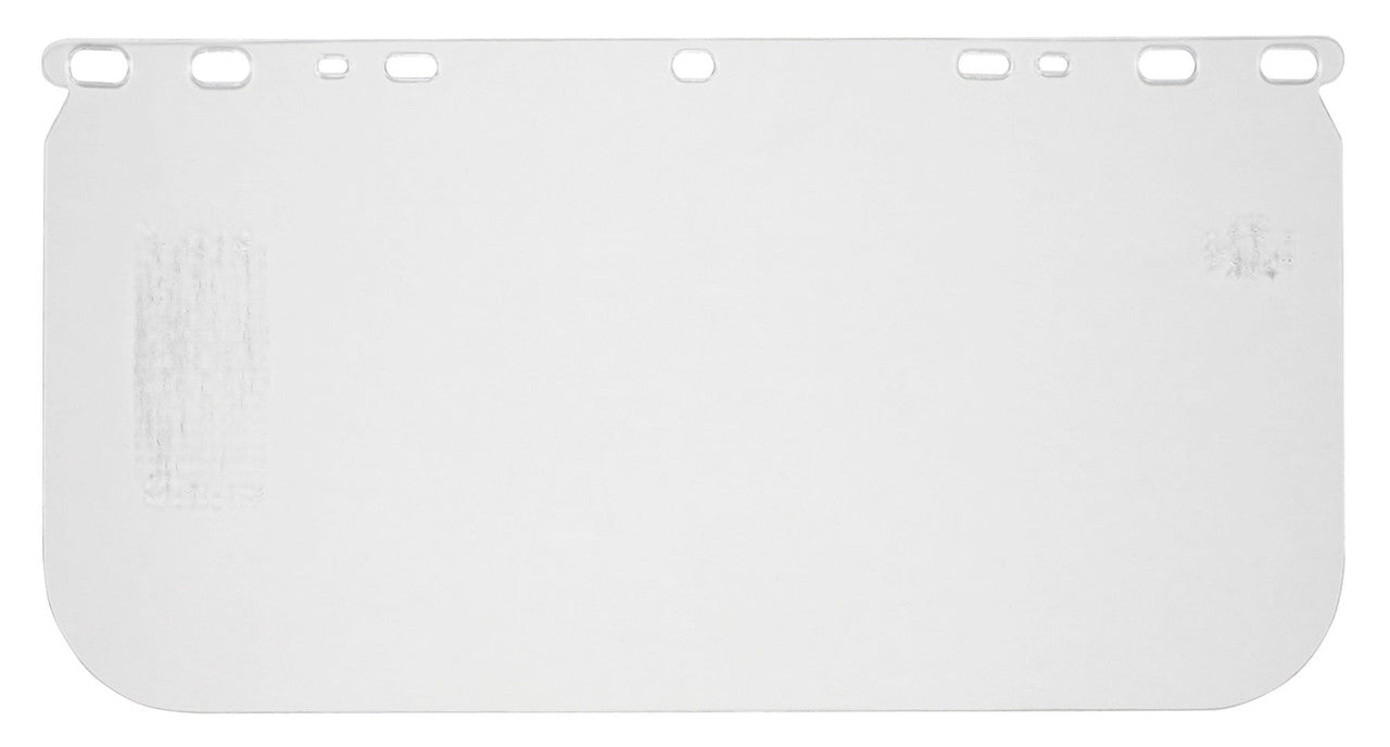 MCR Universal Safety Face Shield Replacement Window - Clear Impact Resistant Acetate Material - 8 Inches x 15 Inches - .044 Inches Thick Part# 485400