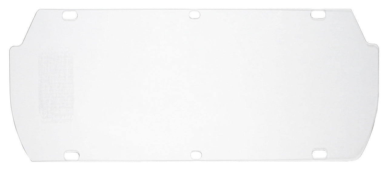 MCR Double Matrix Replacement Window - Clear Acetate Face Shield - Measures 7 x 16.75 Inches - .042 in Thick Part# 494400