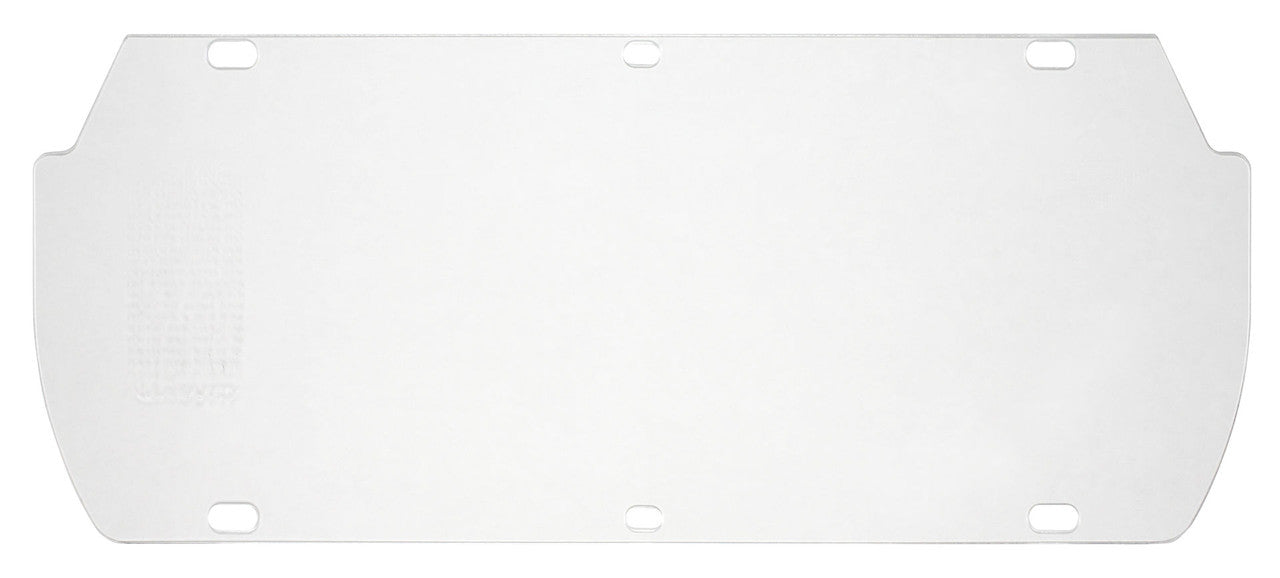 MCR Double Matrix Replacement Window - Clear Polycarbonate Face Shield - Measures 7 x 16.75 Inches - .042 in Thick Part# 494700
