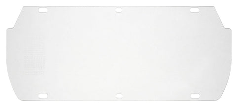 MCR Double Matrix Replacement Window - Clear Polycarbonate Face Shield - Measures 7 x 16.75 Inches - .042 in Thick Part# 494700