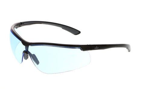 MCR Klondike® KD7 Series - Light Blue Lens - UV-AF Anti-Fog Coating - Box of 12 - Part# KD713AF