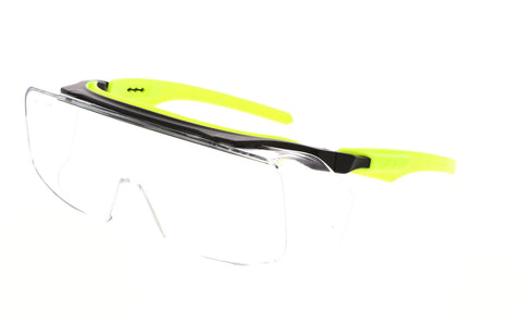 MCR Klondike® OTG Series - Over-the-Glass Safety Glasses - Clear Lens - MAX6 Anti-Fog Coating - Box of 12 - Part# OG220PF420