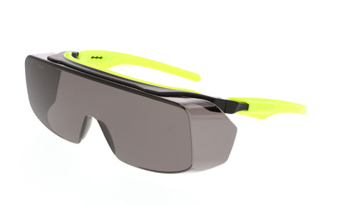 MCR Klondike® OTG Series - Over-the-Glass Safety Glasses - Gray Lens - MAX6 Anti-Fog Coating - Box of 12 - Part# OG222PF420
