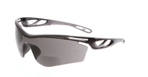 MCR Checklite® CL4 Series Safety Glasses - 1.5 Magnifier - Gray Lens - MAX6 Anti-Fog Coating - Box of 12 - Part# CL4H15GPF