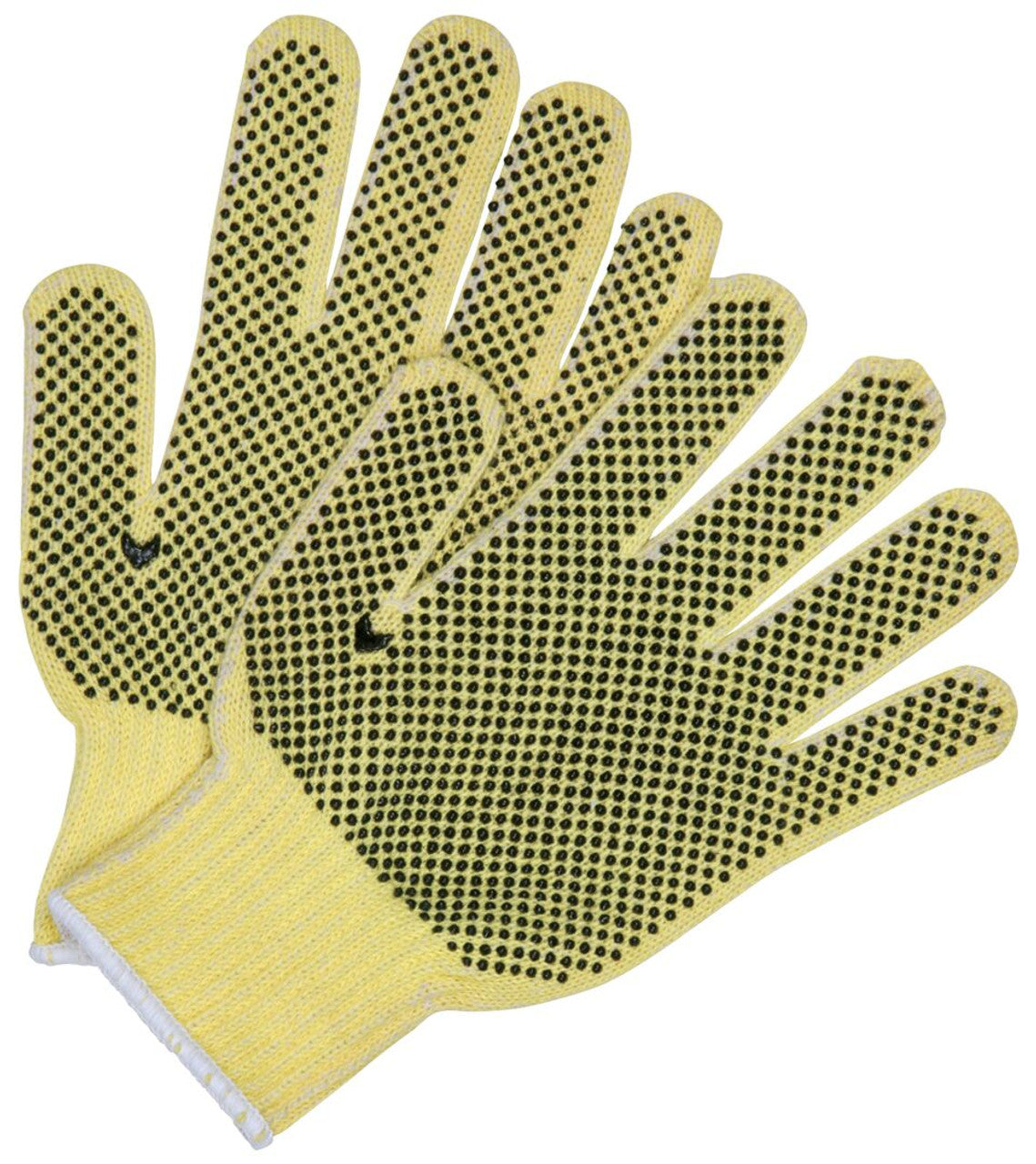 MCR Safety CutPro® - 7 Gauge Kevlar® Aramid Shell with Cotton Interior - Cut Resistant Work Gloves - PVC Dots on 2 Sides - Competitive Value (CV) Grade - Vending Packaged - Case of 108