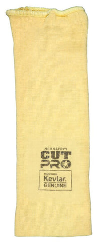 MCR Safety CutPro® - Double Ply DuPont™ Kevlar® Cut Resistant Sleeves - 10 Inches x 3¼ Inches - Vending Packaged - Case of 204 - Part# VP9371
