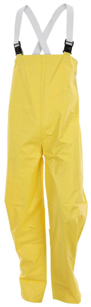 MCR Hydroblast Series Rain Gear - .28mm PVC / Nylon / PVC Rain Wear - 2 Piece Hydroblasting Rain Suit - Rain Jacket with Attached Hood and Bib Pants