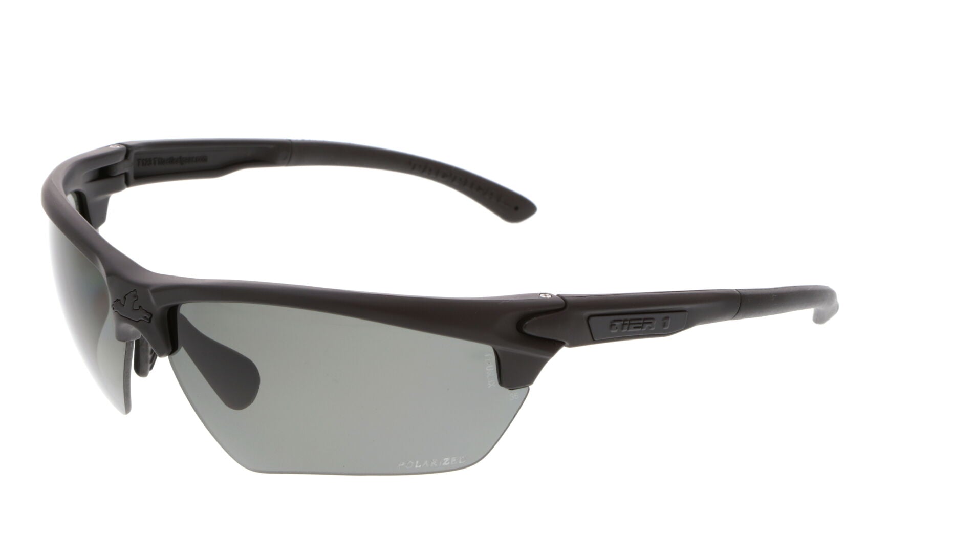 MCR Dominator® DM3 Safety Glasses - Gray Polarized Lens - MAX36 Dual Coating - Part# T12312DZ