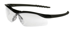 MCR DL1 Series Safety Glasses - Clear Lens/Black Frame - U/V-AF Coating - Box of 12 - Part# DL110AF