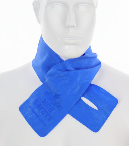 MCR Safety Cooling Products - 1 Piece Blue Cooling Neck Wrap - Lightweight PVA Fabric - Part# CGNW03