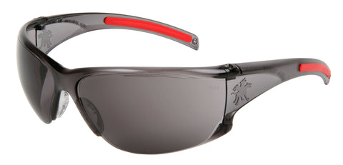 MCR Hulk® HK1 Series Safety Glasses - Gray Lens - UV-AF Anti-Fog Coating - Box of 12 - Part# HK112AF