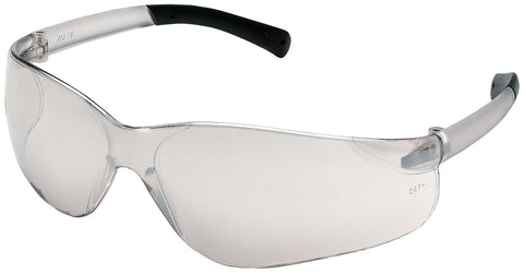 MCR BearKat® BK2 Safety Glasses - Single Lens Design - I/O Clear Mirror Lens - Duramass Hard Coating - Box of 12 - Part# BK219