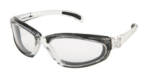 MCR PN1 Series Safety Glasses - Clear Lens - Clear Frame - Anti-Fog Coating - Box of 12 - Part# PN112AF (Copy)