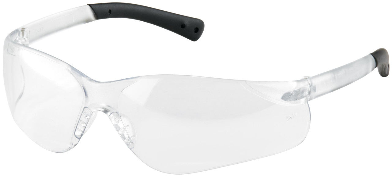 MCR BK3 - BearKat® BK3 Series Safety - Glasses with Single Lens Design - Clear Lens - UV-AF Coating - Box of 12 - Part# BK310AF
