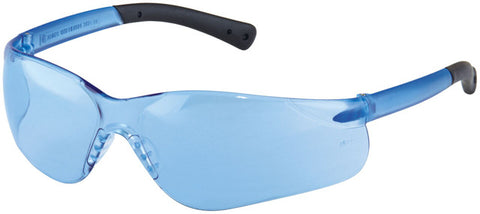 MCR BK3 - BearKat® BK3 Series Safety - Glasses with Single Lens Design - Light Blue Lens - Duramass Hard Coating - Box of 12 - Part# BK313