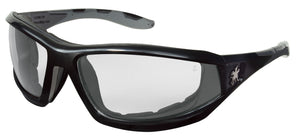 MCR Swagger® RP2 Series - Black Safety Glasses - Clear Lens - UV-AF Anti-Fog Coating - Box of 12 - Part# RP210AF