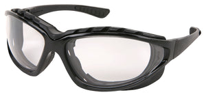 MCR Swagger® RP3 Series - Black Foam Lined Safety Glasses - Clear Lens - MAX6 Anti-Fog Coating - Box of 12 - Part# RP310PF