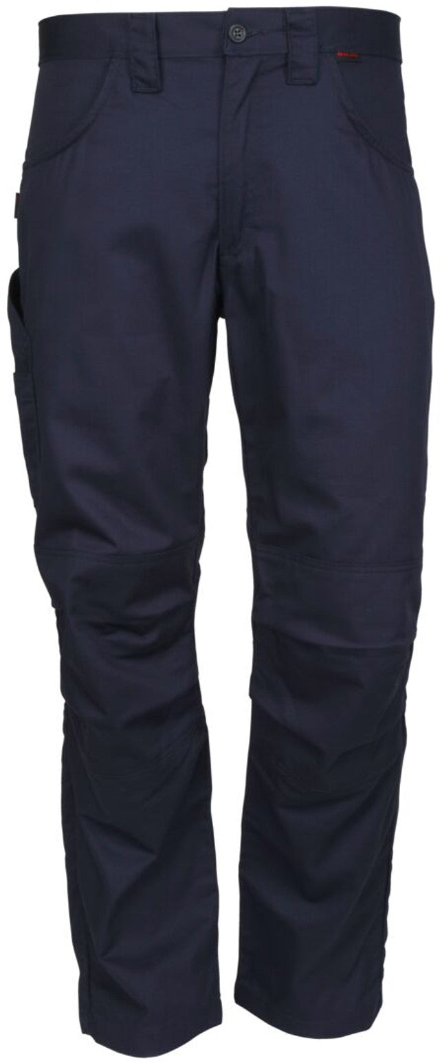 MCR Safety FR Gear - Flame Resistant FR Navy Work Pants - 7 oz. 88% Cotton and 12% Nylon Twill Fabric - CAT2 / ATPV 8.6 cal/cm²