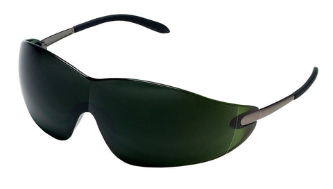 MCR S21 Series Safety Glasses - Green Filter 5.0 Lens - Duramass Hard Coating - Box of 12 - Part# S21150