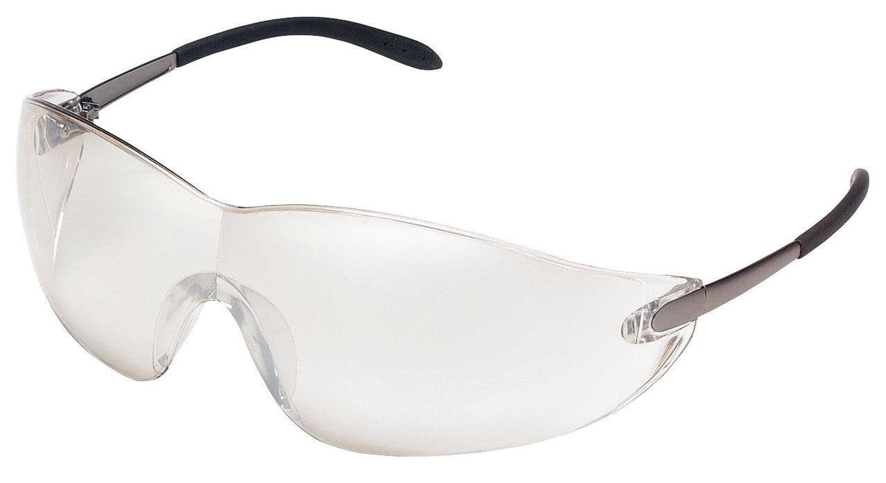 MCR S21 Series Safety Glasses - I/O Clear Mirror Lens - Duramass Hard Coating - Box of 12 - Part# S2119
