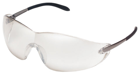 MCR S21 Series Safety Glasses - I/O Clear Mirror Lens - Duramass Hard Coating - Box of 12 - Part# S2119