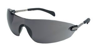 MCR S22 Series Safety Glasses - Gray Lens - Duramass Hard Coating - Box of 12 - Part# S2212